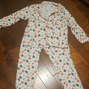 Wondershop Mens XLT Multicolor Animal Print Pajama Set